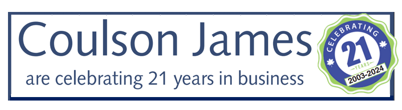 Coulson James - 21 Years in Business